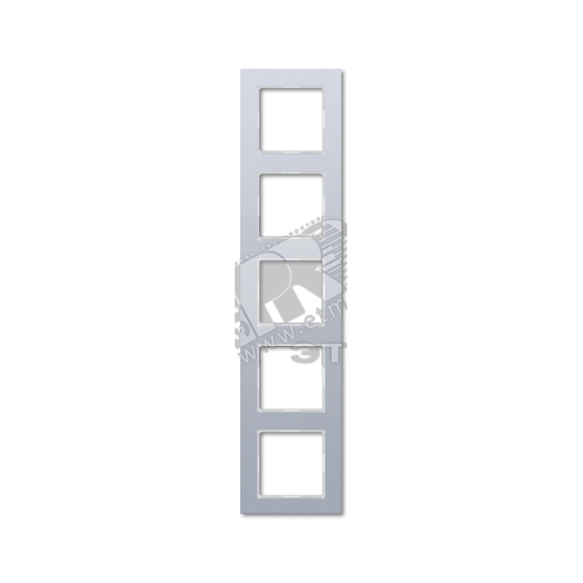 Рамка 5-я для горизонтальной/вертикальной установки  Серия- ACreation  Материал- дуропласт  Цвет- алюминий
