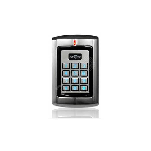 Считыватель EM с клавиатурой, интерфейс Wiegand, 3-6 см, -30°+60°С, 128x82x28 мм, 10-14 В DC, 40 мA