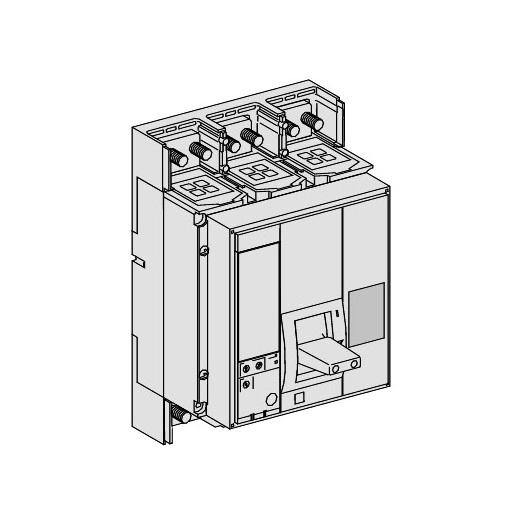 Выключатель NS1000N 4p + MicroLogic 2.0A в сборе