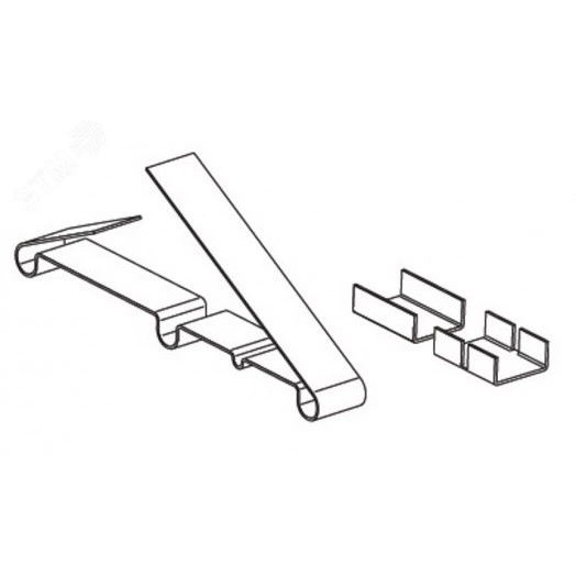 Зажим крепежный БРН/Т.3-50 П