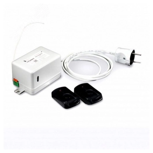 Система дистанционного управления замками по      радиоканалу с встроенным импульсным источником    питания