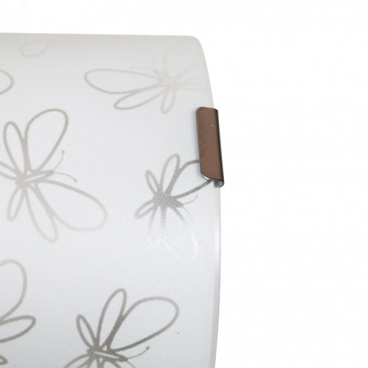 Светильник НББ-21-60 М21 Бабочки 150х220 матовый белый/клипсы штамп металлик индивидуальная упаковка