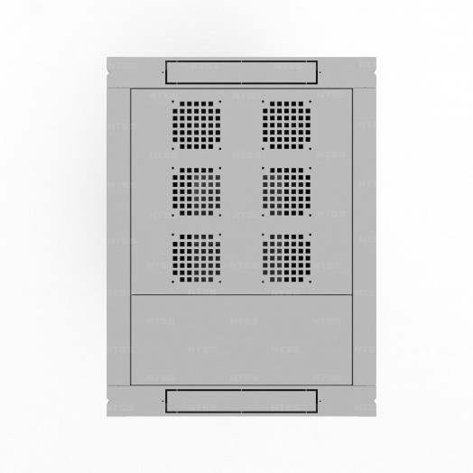 Шкаф напольный телекоммуникационный NTSS RS 32U 600х800мм, 4 профиля 19, двери перфорированная и сплошная металл, регулируемые опоры, боковые стенки съемные, разобранный, серый RAL 7035