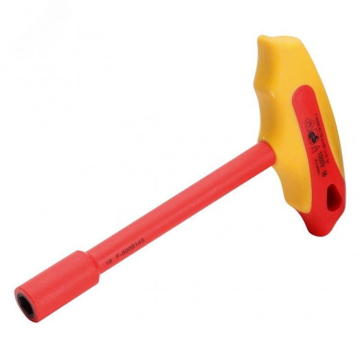 Ключ диэлектрического торцевой Т-образный Профи 13 мм