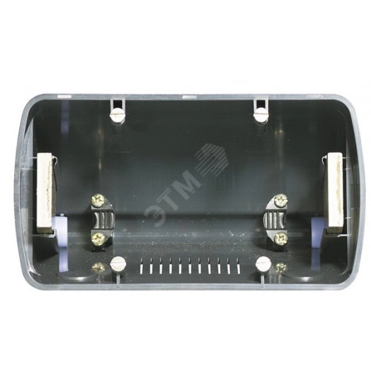 Коробка с суппортом (сборка настольный держатель) 4 модуля