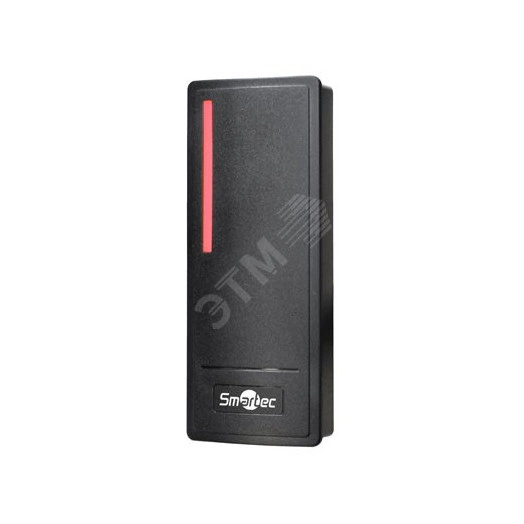 Контроллер автономный со встроенными считывателем EM, память на 2000 пользователей, дальность 3 - 8 см, 125 кГц, мастер карты в комплекте, -40° +60°С, 12 В DC, 40мА, 120х48х20 мм