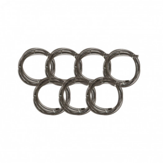 Тросик с коннектором 22 мм х 4.5м пустотелый (7 шт.)