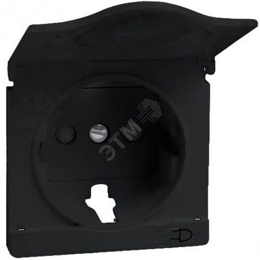 Накладка с крышкой на 75432-, 75464-39, S82,82N, графит