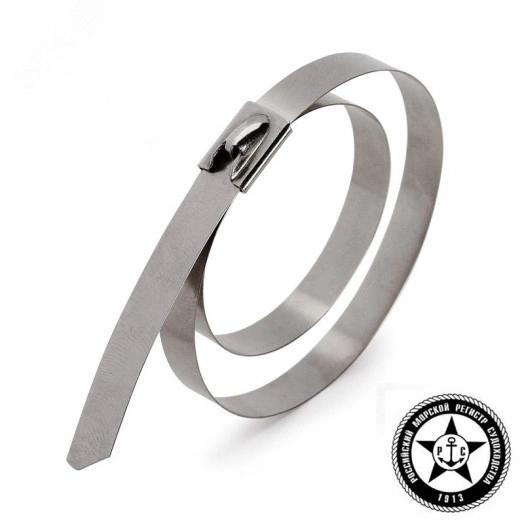 Стяжки стальные СКС-2 (304) 12*500 (Fortisflex)