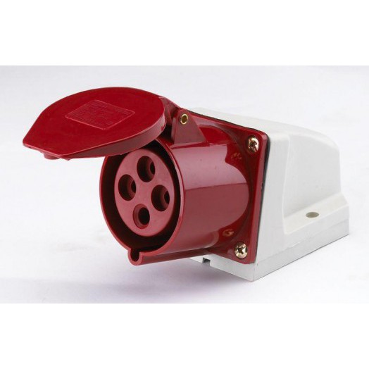 Розетка ОП 32А 380В 3P+E тип. роз. 124 IP44 SchE 26032DEK