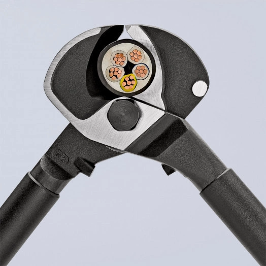 Кабелерез резка - кабель 27мм (150мм AWG 5/0) L=500мм алюминиевый корпус черный 2-компонентные рукоятки