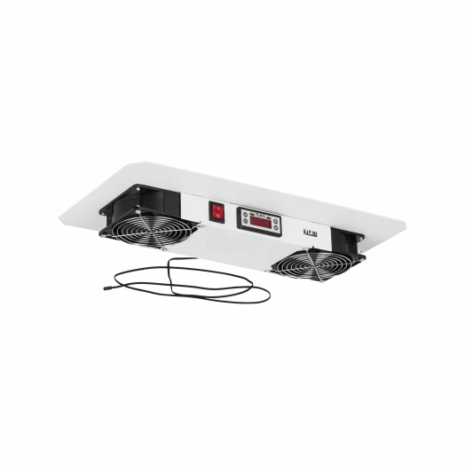 Блок вент TLK для настенных шкафов серии TWC и TWA без шнура питания серый