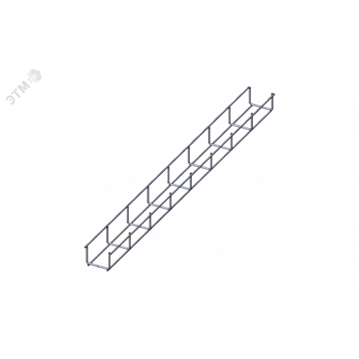 Лоток проволочный прямой  диаметр проволоки 4 мм  ПП4.80.80.3000.8.4