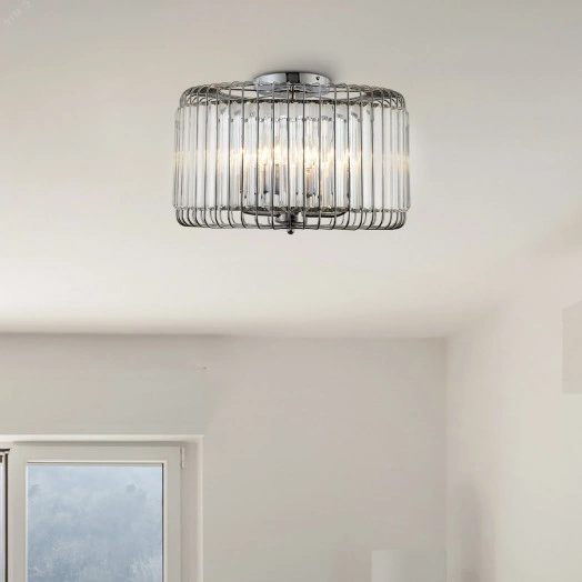 Люстра  Rivoli Wibke 1035-305 5 х Е14 40 Вт хрусталь классика