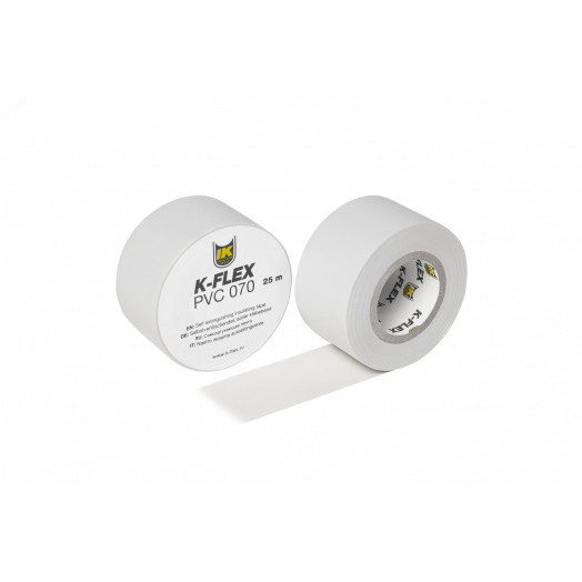 Лента K-FLEX 025-025 PVC AT 070 white