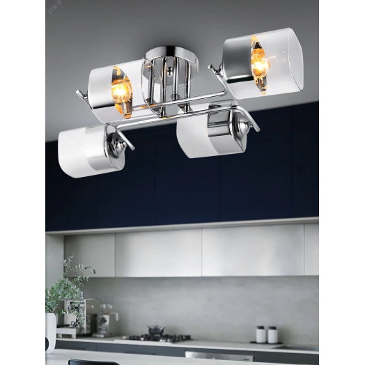 Люстра Rivoli Alana 9113-304 4 * Е27 40 Вт модерн