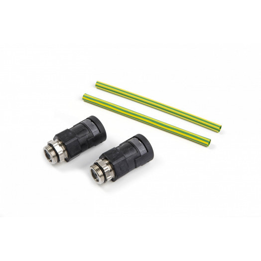 Соединительный набор для использования в кабелепроводах для греющих кабелей параллельного типа, защитная трубка для кабелей диаметр 6,5-9,5мм, 2 шт. в упаковке