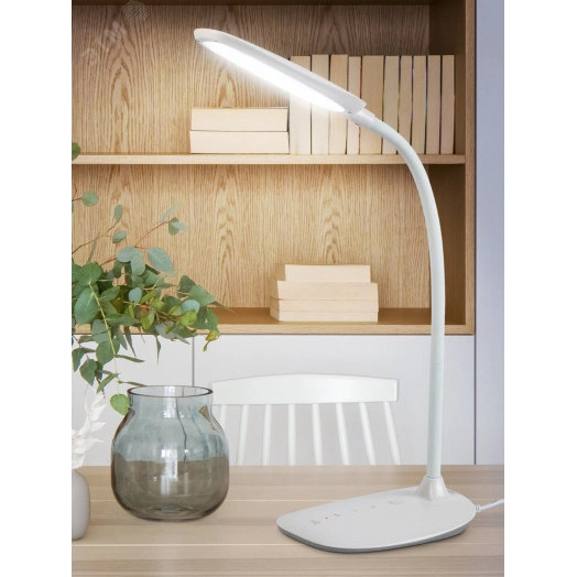 NLED-453-9W-W Светильники настольные ЭРА наст.светильник NLED-453-9W-W белый