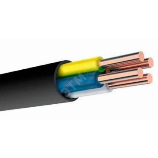 Кабель силовой ВВГнг(А) 4х1,5 ок (N)-0,66 ТРТС