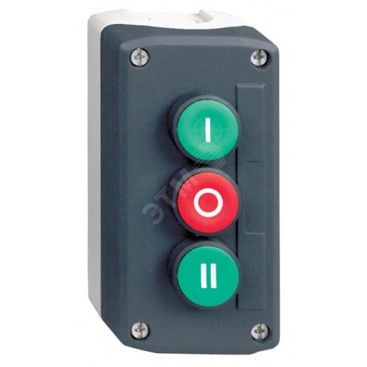 Пост кнопочный 3 кнопки с возвратом