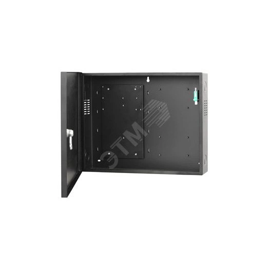 Бокс металлический, установка контроллера ST-NC441, при использовании дополнительной ST-AC001MP установка ST-NC120F, ST-NC240F, ST-NC440F и блоков питания ST-PS103 или ST-PS105. Место под аккумулятор ST-BT107 или ST-BT110. Габариты 396х309х81 мм