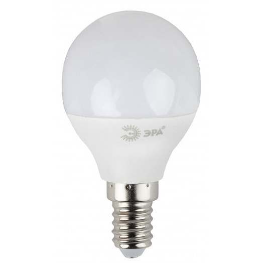 Лампа светодиодная LEDP45-7W-860-E14(диод,шар,7Вт,хол,E14)