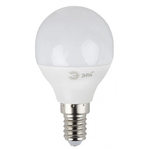 Лампа светодиодная LEDP45-7W-860-E14(диод,шар,7Вт,хол,E14)