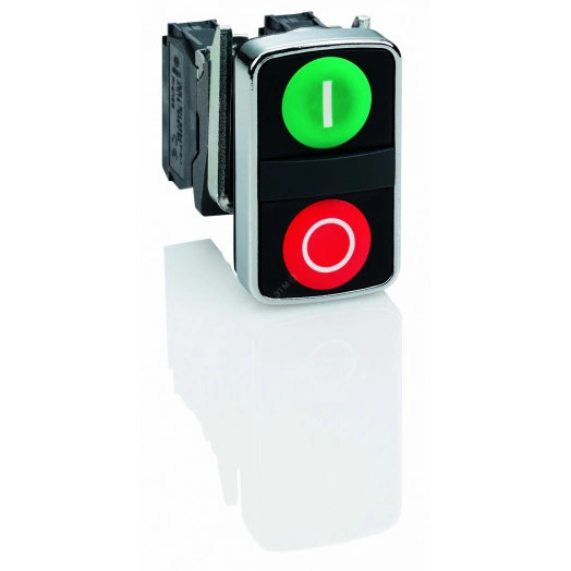 Головка кнопки двойная с маркировкой