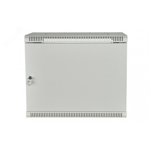 Шкаф телекоммуникационный настенный сварной 19д15U(600x500) дверь металл