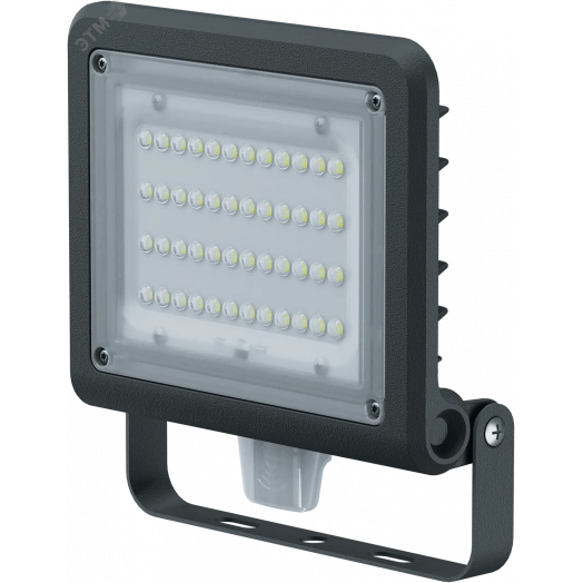 Прожектор светодиодный ДО-50w c датчиком 6500К 6950Лм IP65