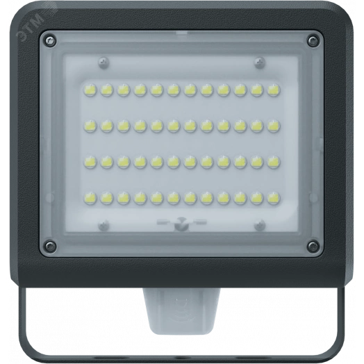 Прожектор светодиодный ДО-50w c датчиком 6500К 6950Лм IP65