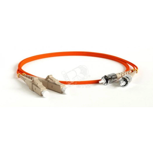 Патч-корд волоконно-оптический (шнур) MM 62.5/125 ST-LC duplex LSZH (20м)
