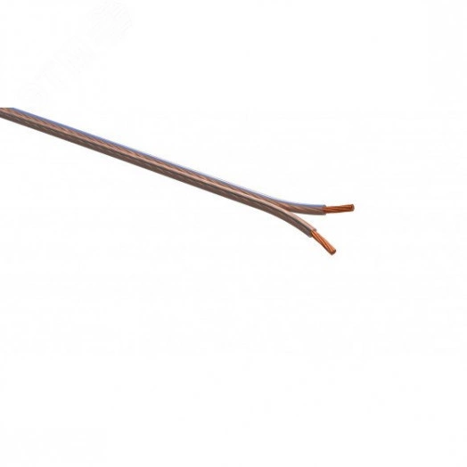 Кабель акустический 2х0.35 прозрачный 100м