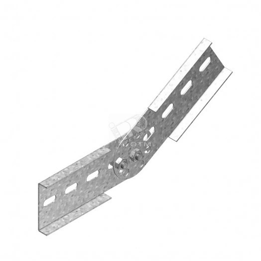Шарнир вертикальный, высота - 120 мм, ширина - 20 мм, длина - 434 мм, кратность - 1шт, HD - Оцинкованная сталь (методом горячего цинкования)
