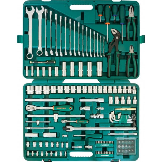Набор инструмента универсальный 1/4'', 1/2''DR, 142 предмета