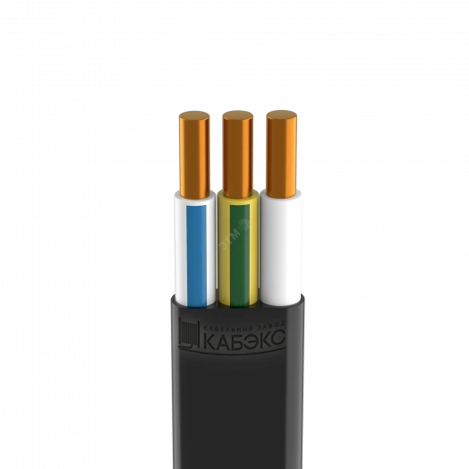 Кабель силовой ВВГ-Пнг(А) 3х2,5 ок(N, PE)-0,66