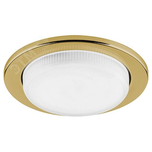 Светильник ДВО-15w GX53 без лампы золото