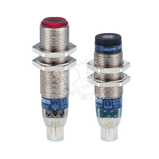 Датчик лазерный цилиндрический сквозной луч металл