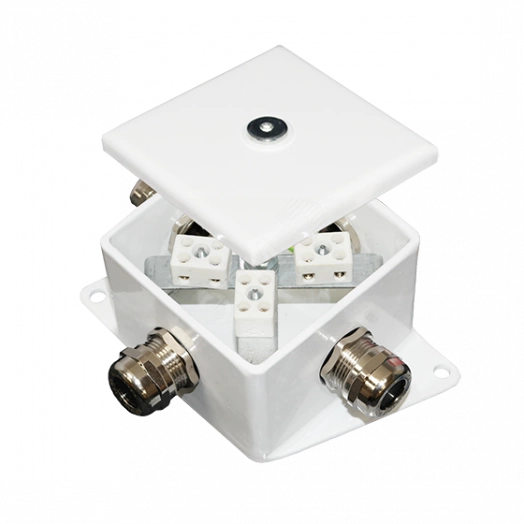 Коробка монтажная огнестойкая КМ-О(4к)-IP66 четыре ввода ABCD