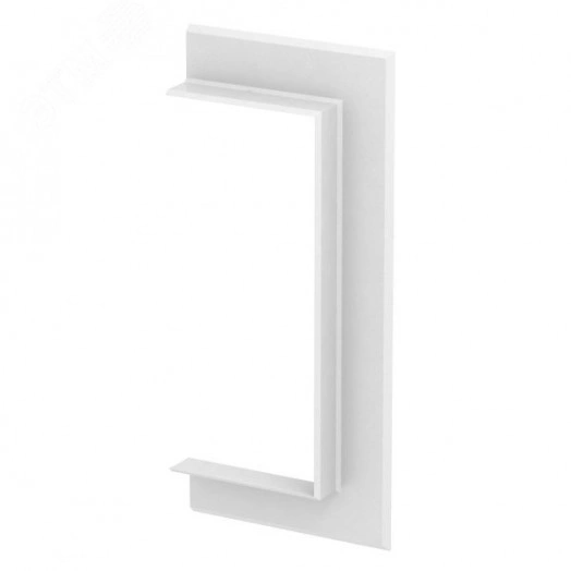 Настенная стыковая рамка кабельного канала Rapid 80 90x210 мм (ABS-пластик, белый)