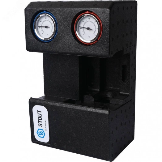 Группа насосная с прямым контуром 3/4' без насоса в теплоизоляции