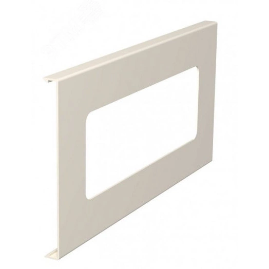 Крышка для установки монтажной коробки в кабельном канале WDK 150x300 мм (ПВХ, кремовый)