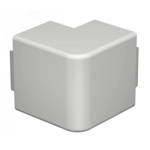Крышка внешнего угла кабельного канала WDK 60x90 мм (ПВХ, светло-серый)