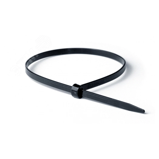 Хомут P6.6 с двойным замком белый 200x3.5