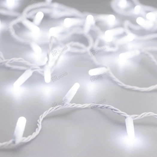 Гирлянда светодиодная декоративная ARD-STRING-CLASSIC-1000-WHITE-100LED-MILK-PULSE White (230V, 7W) (ARDCL, IP65)