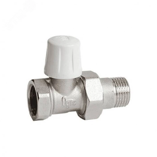 Клапан запорный Ду15 Ру10 ВР прямой