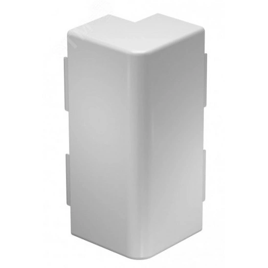 Крышка внешнего угла кабельного канала WDK 60x230 мм (ПВХ, белый)