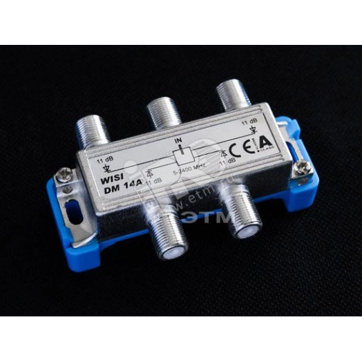 Делитель на 4 направления с диодной развязкой (5-2300 МГц) DM-14A