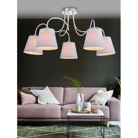 Люстра Rivoli Evelyn 2060-305 5 х Е14 40 Вт классика