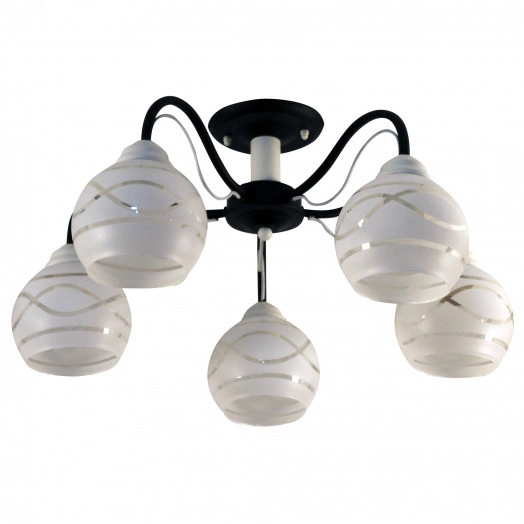 Светильник Лири5-А черн. НПБ 01-5х60-127 Е27 ИУ